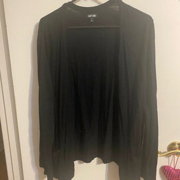 2X Apt 9 black cardigan with pockets - Picture 5 of 8